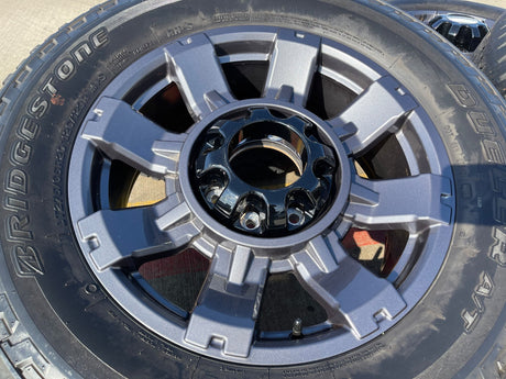 20" Ford F-250 F-350 OEM gray Lariat 10485 10296 wheels rims tires DISCOUNTED Texas Truck Tire