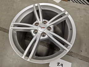 19x10 Chevy Corvette OEM rim wheel 5343 REAR 2006 2007 2008 2009 2010 Texas Truck Tire