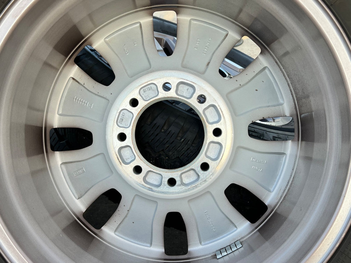20" Ford F-250 F-350 OEM 10487 LIMITED KING RANCH tan wheels rims 2024 2025 2026 Texas Truck Tire