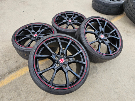 20" Honda Civic Type R OEM wheels rims 63692 tires CONTINENTAL Texas Truck Tire