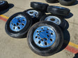 18" GMC Sierra 3500 DENALI Dually rims wheels OEM 14127 14129 8x210 MICHELIN NEW Texas Truck Tire
