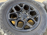 (5) 18" AEV SALTA GMC Sierra AT4X Chevy Silverado OEM rims wheels TOYO A/T3 Texas Truck Tire