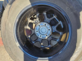 18" Ford Bronco wheels rims black 10389 Ranger tires 2023 2024 2025 2026 A/T Texas Truck Tire