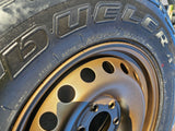 17" INEOS Grenadier OEM steel wheels rims BRONZE tires 2024 2025 2026 NEW Texas Truck Tire