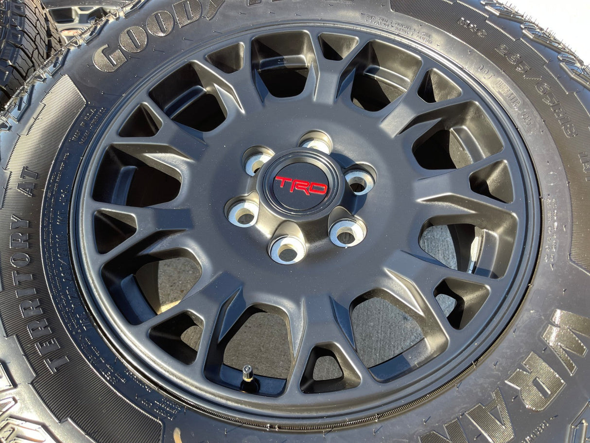 18" Toyota Tacoma 4Runner TRD Pro OEM 95973 wheels rims 2025 2026 GOODYEAR NEW Texas Truck Tire