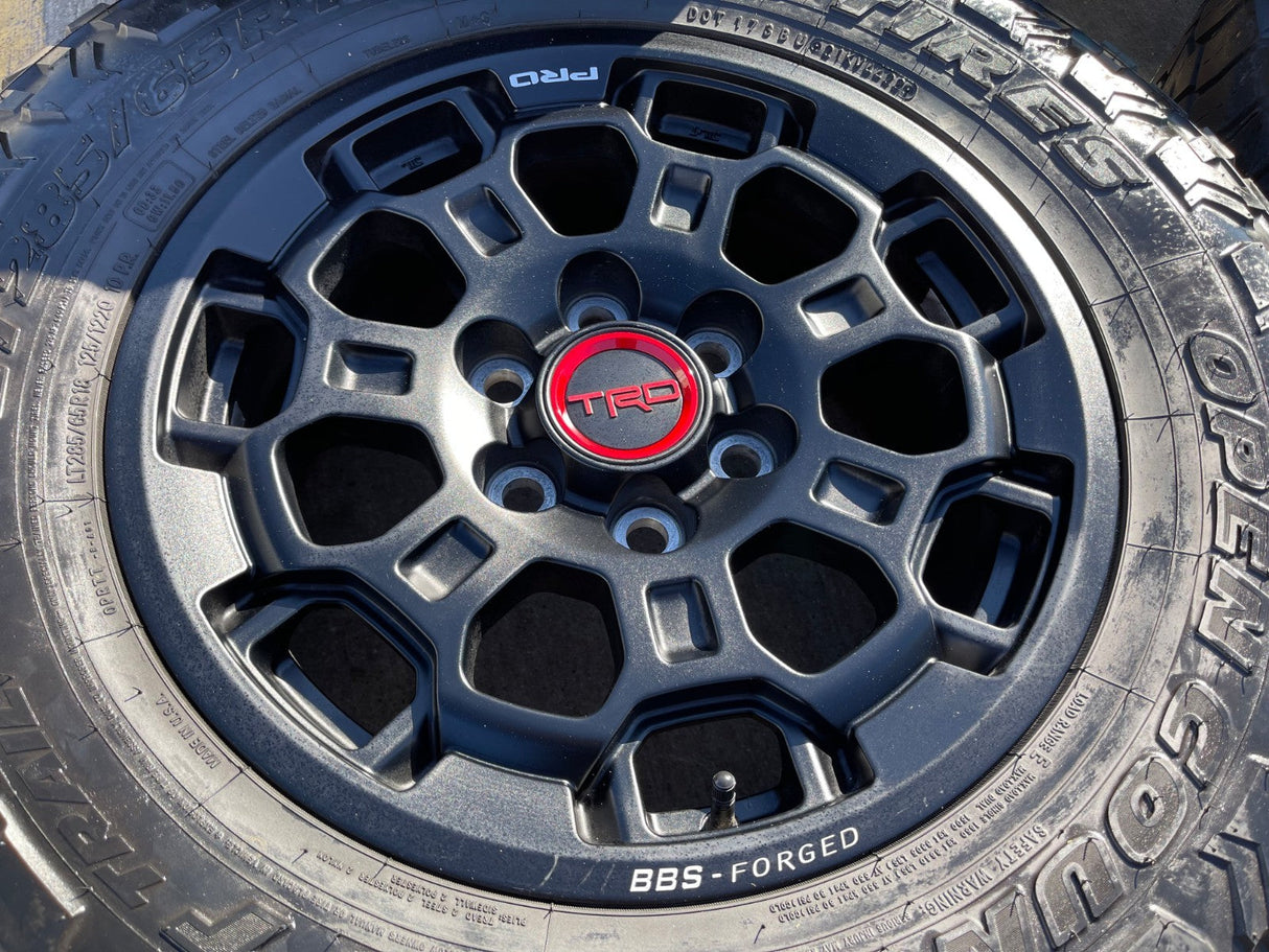 18" Toyota Tundra TRD BBS FORGED OEM 69195 95458 wheels rims Sequoia TOYO R/T Texas Truck Tire
