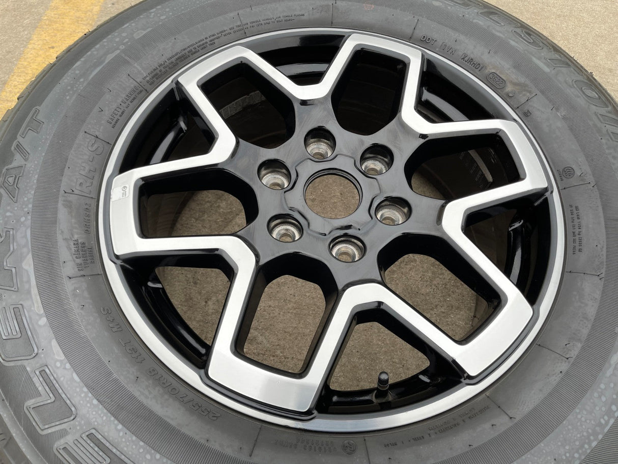18" Ford Bronco wheel rim 95213 10389 Ranger spare 2022 2023 2024 2025 2026 Texas Truck Tire