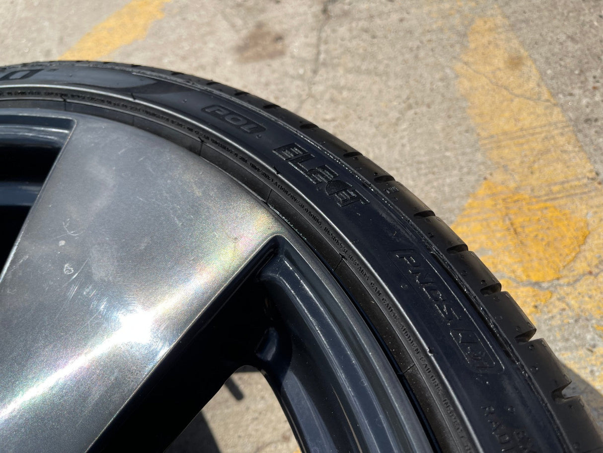 21" Lucid Air OEM Grand Touring wheel rim 5x120 spare 2023 2024 2025 spare FRONT Texas Truck Tire