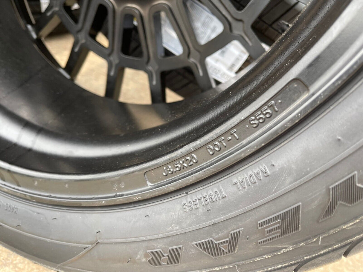 20x8.5 Rotiform LAS-R wheels rims 5x114 5x4.5 Camry Sienna Rav4 Charger NEW Texas Truck Tire