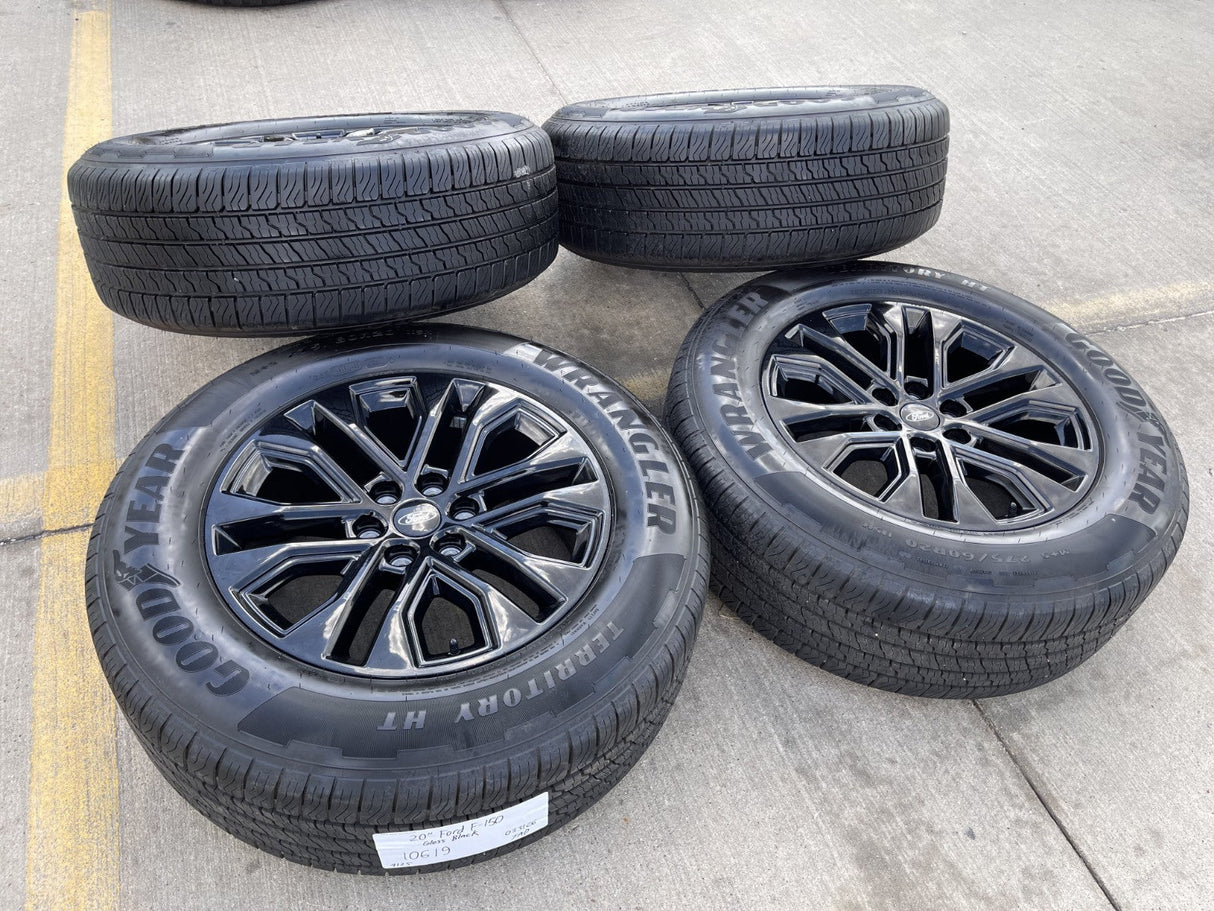 20" Ford F-150 LARIAT Limited OEM 10619 rims wheels Expedition 2025 2026 NEW Texas Truck Tire