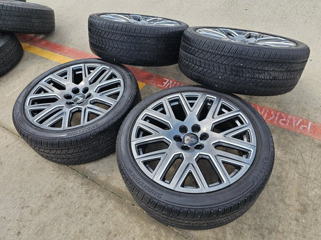 24" GMC Yukon Sierra DENALI OEM wheels rims 2022 2023 2024 2025 2026 NEW Texas Truck Tire