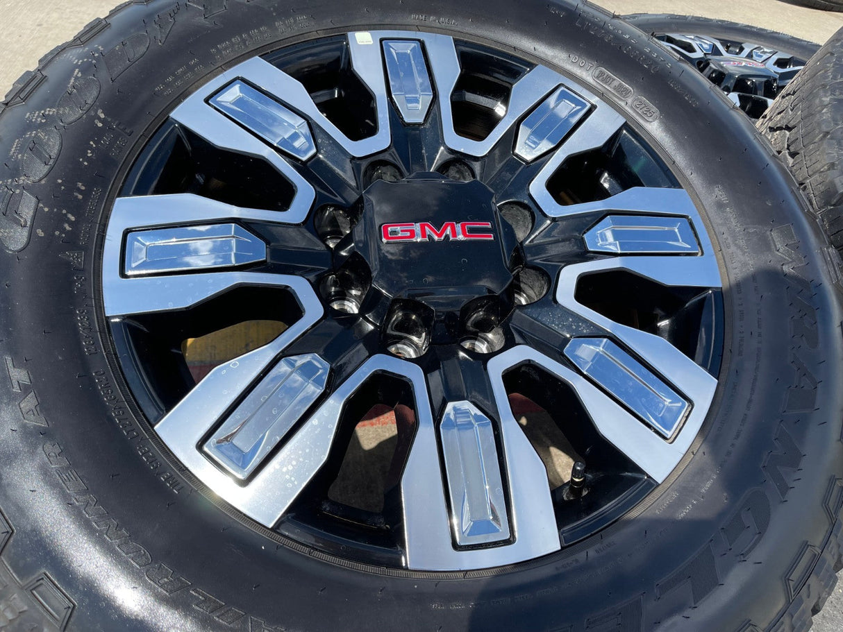 20" GMC Sierra AT4X 2500 3500 OEM wheels rims 5958 14138 Chevy Silverado NEW Texas Truck Tire