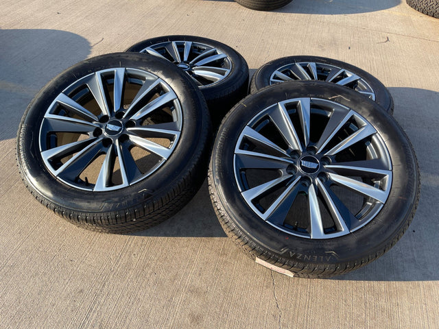 22" Cadillac Escalade Platinum OEM wheels rims tires 2024 2025 2026 FRESH NEW Texas Truck Tire