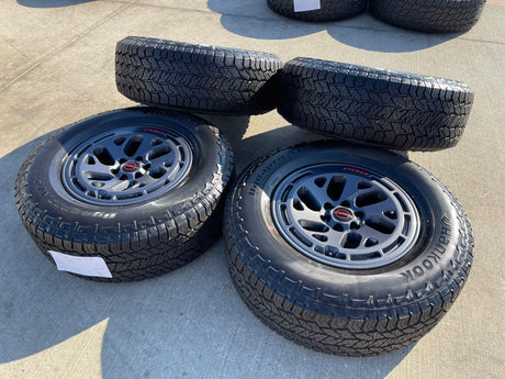 17" Nissan Frontier X-PRO OEM 188183 Desert Runner wheels rims 2025 2026 NEW Texas Truck Tire