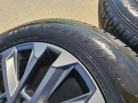 20" Toyota Land Cruiser OEM wheels rims 94057 Tundra Sequoia 2024 2025 2026 NEW Texas Truck Tire