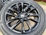 22" GMC Yukon Sierra Escalade OEM 95027 4875 wheels rims BLACK 2024 2025 2026 Texas Truck Tire
