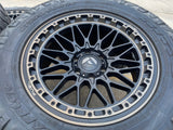 20x9 Fuel Trigger D759 Chevy Silverado RAM Tacoma wheels rims 6x139 6x5.5 tires Texas Truck Tire