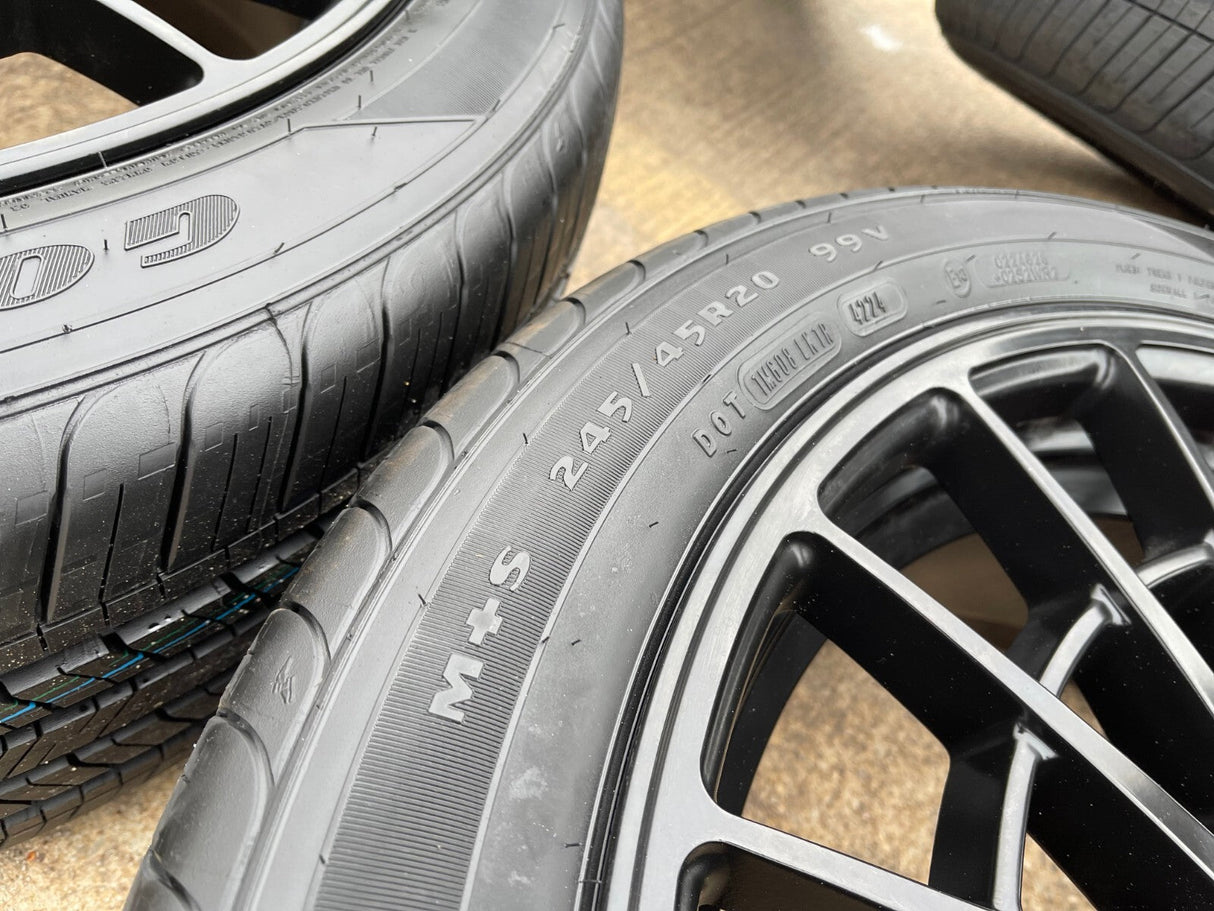 20x8.5 Rotiform LAS-R wheels rims 5x114 5x4.5 Camry Sienna Rav4 Charger NEW Texas Truck Tire