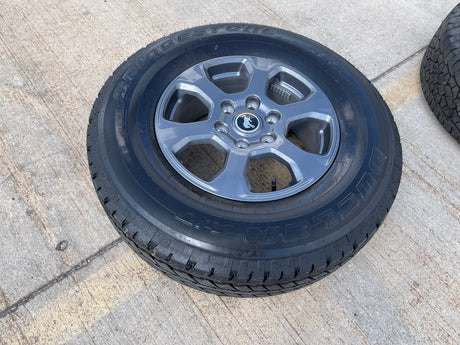 17" Ford Bronco wheel rim tire SPARE 10384 OEM Ranger 2023 2024 2025 2026 NEW Texas Truck Tire