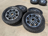 20" Ford F-250 F-350 OEM 10302 10483 LIMITED wheels rims 2024 2025 2026 TOYO 35" Texas Truck Tire