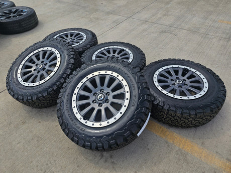 (5) 18" INEOS Grenadier OEM wheels rims beadlock 2023 2024 2025 2026 NEW BFG Texas Truck Tire
