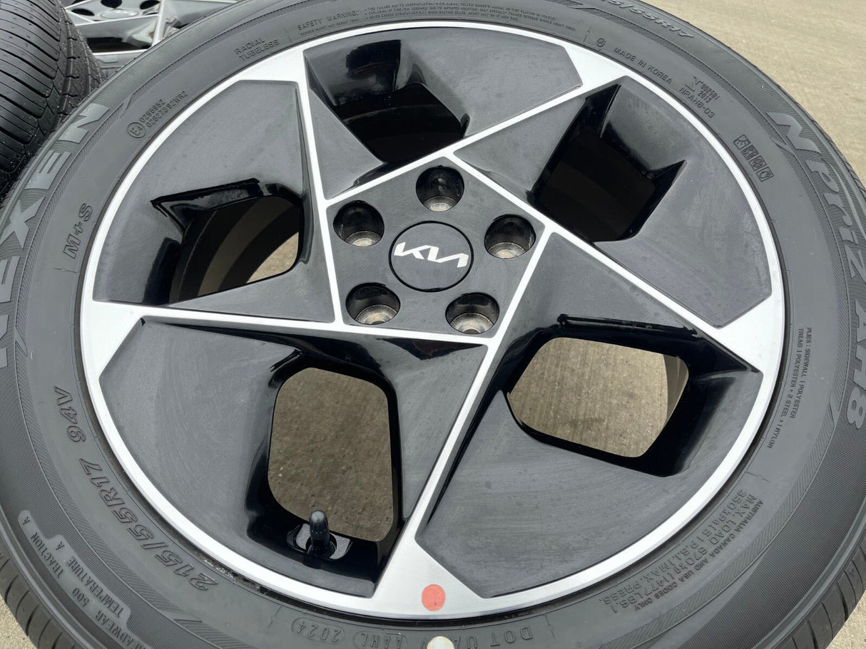 17" Kia K4 K5 Soul OEM 70775 wheels rims Sonata Stinger Forte 2024 2025 2026 NEW Texas Truck Tire