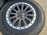 (4) 18" INEOS Grenadier OEM wheels rims tires beadlock 2023 2024 2025 2026 NEW Texas Truck Tire