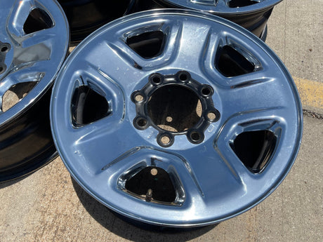 18" Dodge Ram 2500 3500 STEEL chrome OEM 2473 wheels rims Texas Truck Tire