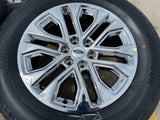 20" Ford F-150 LARIAT Limited OEM 10619 rims wheels CHROME Expedition 2026 NEW Texas Truck Tire