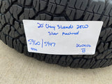 20" Chevy Silverado GMC Sierra AT4 2500 3500 OEM 5960 5947 wheels rims GOODYEAR Texas Truck Tire