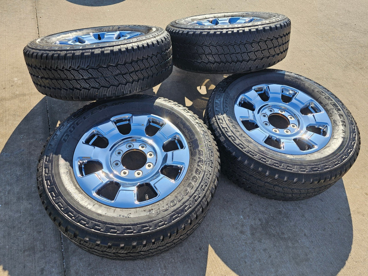 20" Ford F-250 F-350 OEM Lariat 10295 25085 10552 wheels rims 2025 2026 Texas Truck Tire