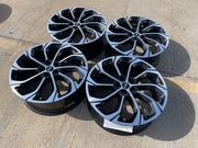 21" Lincoln Nautilus Black Label OEM 95858 rims wheels 2023 2024 2025 2026 NEW Texas Truck Tire