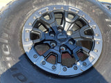 17" Ford F-150 Raptor Bronco R OEM BEADLOCK 51222 rims wheels 37" BFG Texas Truck Tire