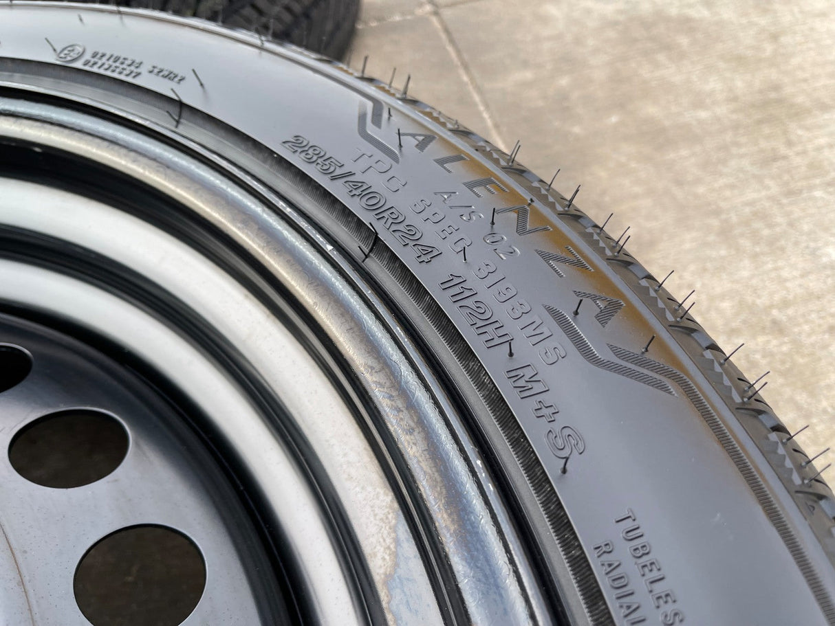 24" Chevy GMC Transport Steel OEM wheels rims Sierra Silverado Escalade 2026 NEW Texas Truck Tire