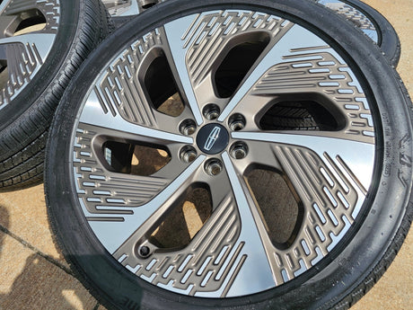 24" Lincoln Navigator BLACK LABEL OEM rims wheels Ford 2024 2025 2026 NEW Texas Truck Tire