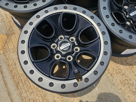 17" Ford F-150 Raptor OEM BEADLOCK rims wheels 10459 95210 NEW Texas Truck Tire