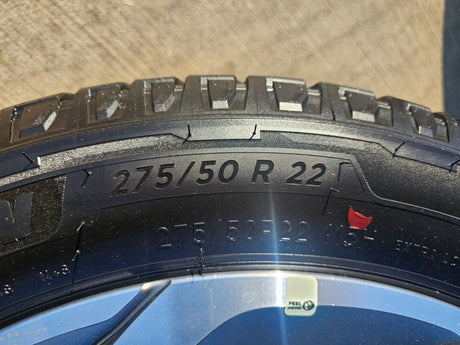 22" Lincoln Navigator OEM 94225 rims wheels BLACK LABEL 2025 2026 MICHELIN NEW Texas Truck Tire