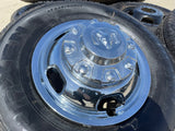 17" Dodge Ram 3500 Dually 8x200 wheels rims 2703 2704 OEM 2024 2025 2026 NEW Texas Truck Tire