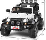 Off-Road Adventure 12V Ride-On Truck with Remote Control and Slow Start Feature