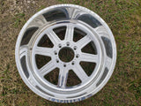 22x12 American Force G55 Tempo SS Polished Ram 2500 3500 wheel rim 8x165 NEW Texas Truck Tire