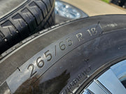 18" Toyota Tacoma LIMITED OEM chrome wheels rims 4260 4Runner 2025 MICHELIN NEW Texas Truck Tire