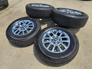 18" Toyota Tacoma LIMITED OEM chrome wheels rims 4260 4Runner 2025 MICHELIN NEW Texas Truck Tire