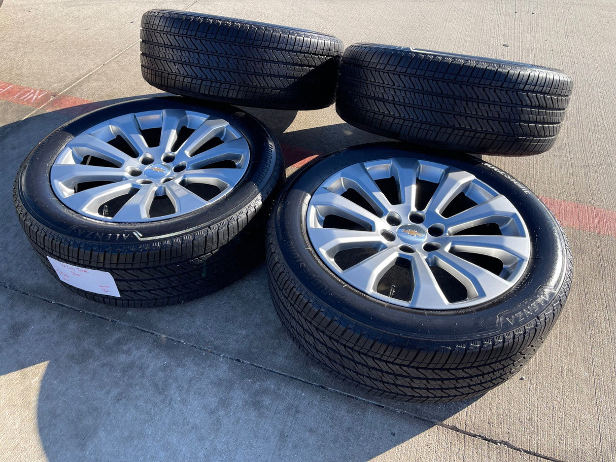 22" Chevy Silverado High Country OEM 5922 wheels rims Tahoe 2024 2025 2026 NEW Texas Truck Tire