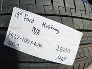 19" Ford Mustang GT Track Pack OEM 10600 10603 wheels rims 2025 2026 2027 NEW Texas Truck Tire
