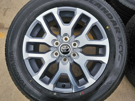 20" Toyota Tundra TSS TRD OEM wheels rims 95359 75277 Sequoia 2024 2025 2026 NEW Texas Truck Tire