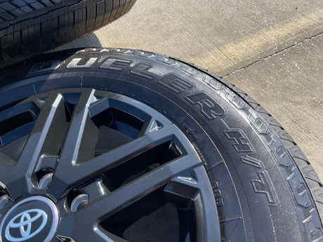 18" Toyota Tundra Sequoia TRD OEM wheels rims 75281 Lexus GX550 LX600 NEW 2026 Texas Truck Tire