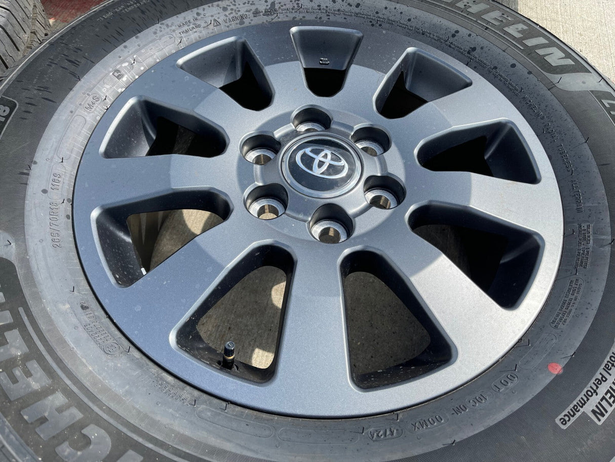 18" Toyota Land Cruiser OEM wheels rims 95952 Tundra Sequoia 2024 2025 2026 NEW Texas Truck Tire