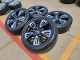 22" Chevy Tahoe RST OEM wheels rims 96951 Silverado Suburban tires Texas Truck Tire