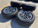 20" Chevy Silverado Z71 GMC Sierra Canyon OEM wheels rims 2025 2026 2027 NEW Texas Truck Tire