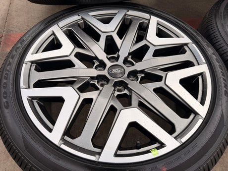 24" Ford F-150 LIMITED Plus OEM rims wheels Expedition 2024 2025 2026 NEW Texas Truck Tire